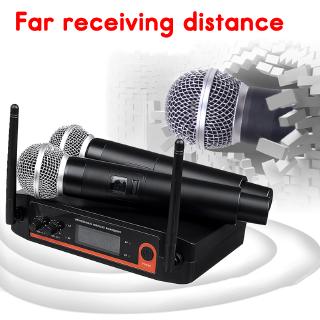 Bộ 2 micro cầm tay UHF 220V cao cấp