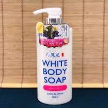 Sữa tắm trắng WHITE BODY SOAP 500ml (hương đào)CHÍNH HÃNG Dòng sữa tắm rất được yêu thích tại Nhật Bản