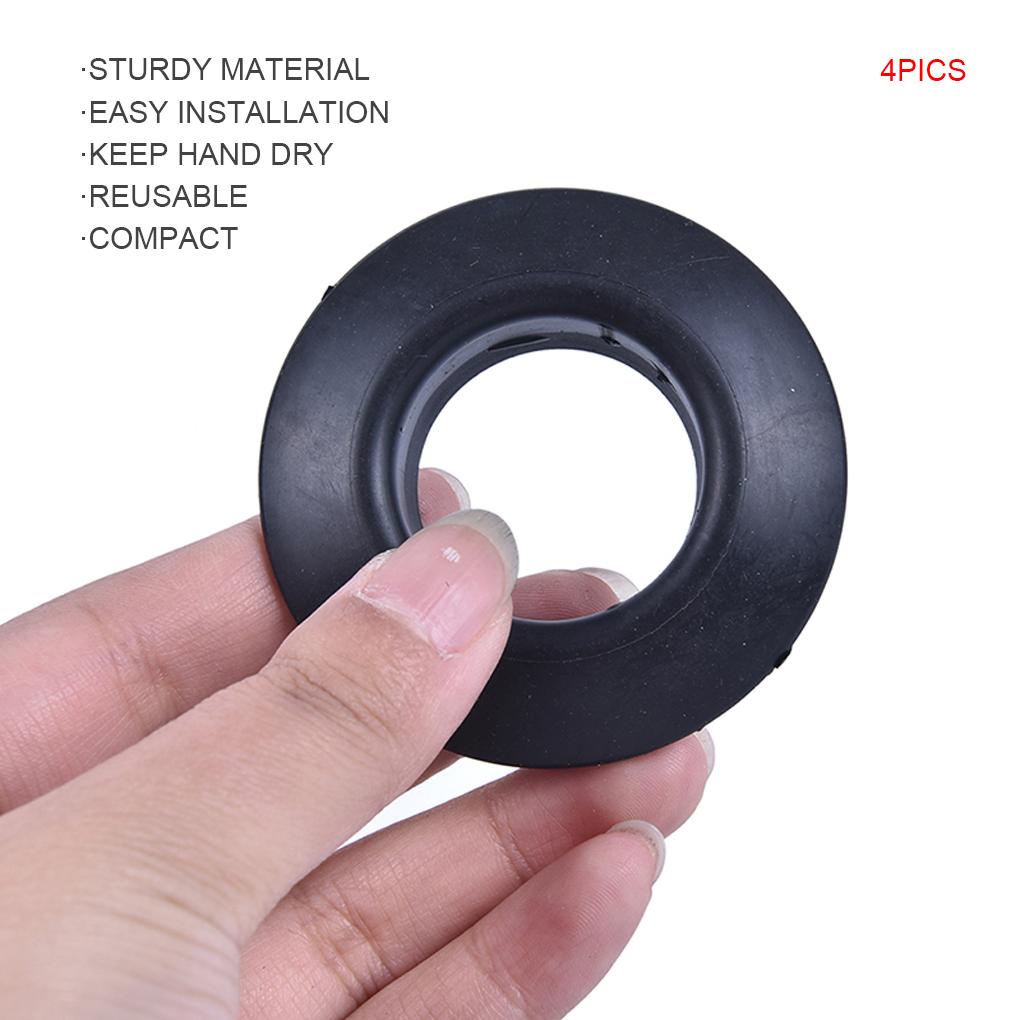 Set 4 Vòng Kẹp Chống Văng Nước Cho Thuyền Kayak Chống Trượt Có Thể Tái Sử Dụng