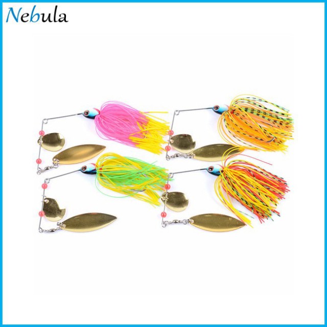 New Spinner Bait 15.6G Metal Lure Hard Fishing Lure Spinner Lure Spinnerbait Pike Swivel Fish Tackle