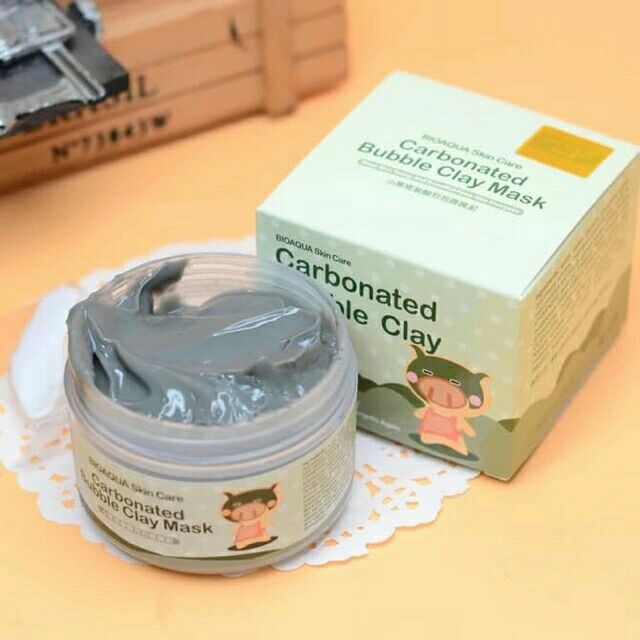 Mặt nạ bì heo Carbonated Bubble Clay Mask