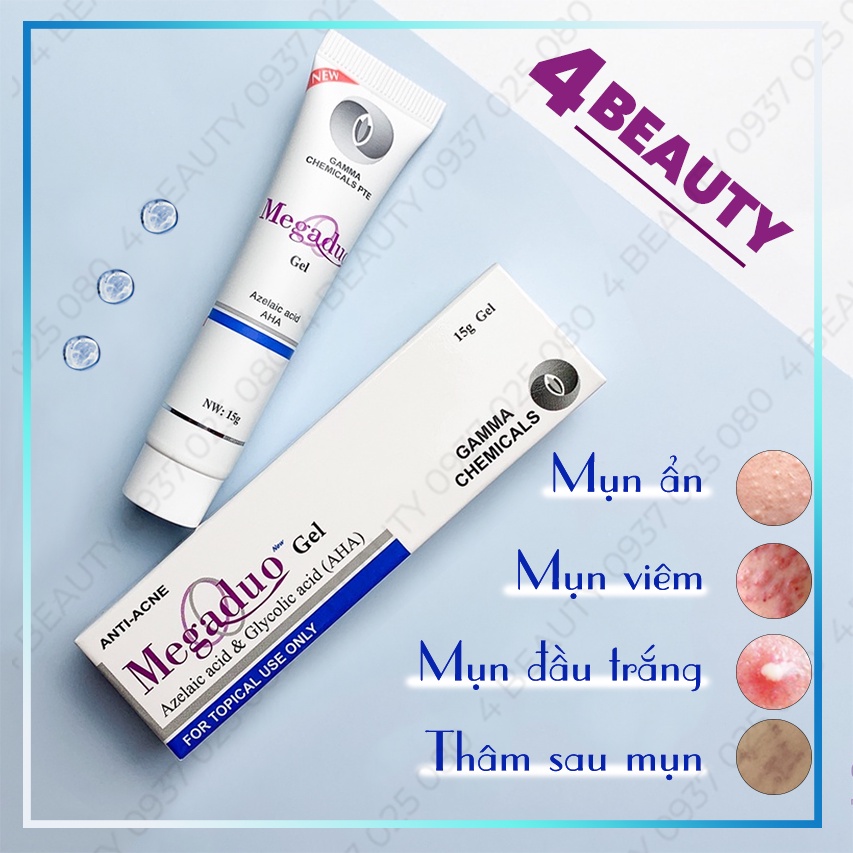 Megaduo Gel hỗ trợ giảm mụn