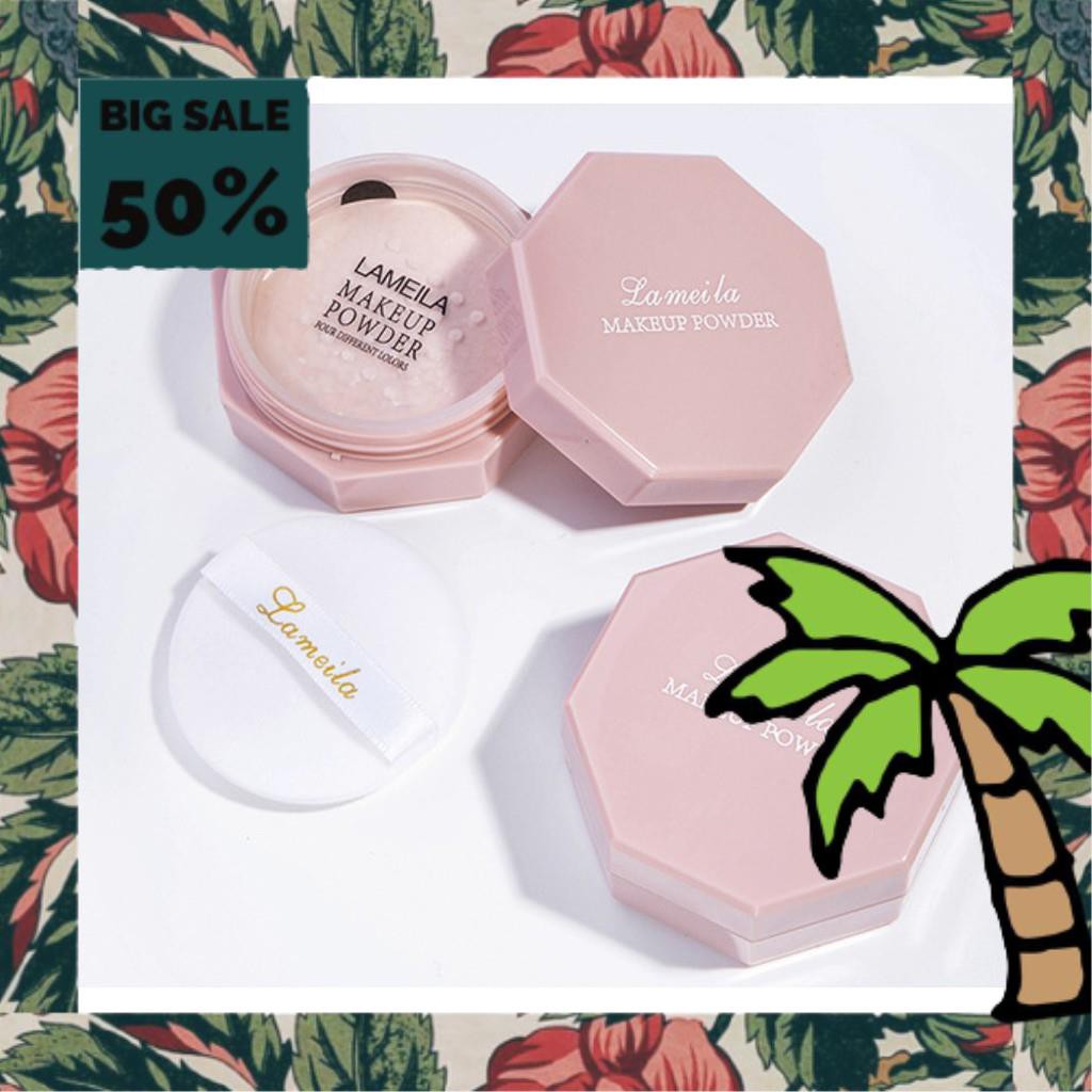 Phấn Phủ Dạng Bột Lameila 5052 Lục Giác Hồng Chất Bột Mịn Auth Nội Địa | BigBuy360 - bigbuy360.vn