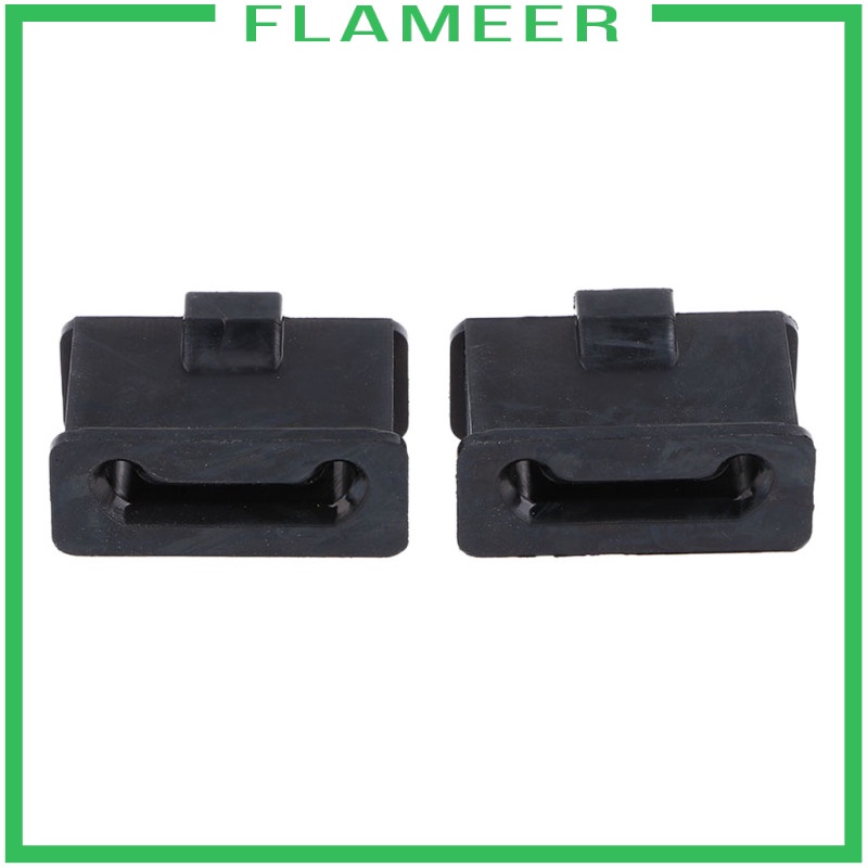 [FLAMEER] 2PCS Muffler Mount Black Custom for Harley Drag Specialties | BigBuy360 - bigbuy360.vn