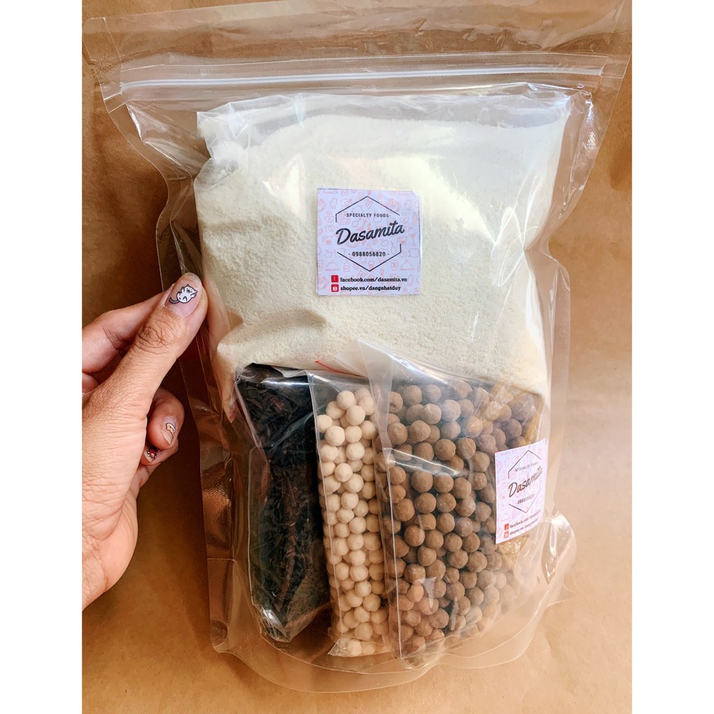 🍹 SET 20-30 LY NGUYÊN LIỆU PHA TRÀ SỮA PHÚC LONG, THÁI XANH-ĐỎ, Ô LONG, HOA ĐẬU BIẾC, MATCHA, SOCOLA, PUDDING, SƯƠNG SÁO | BigBuy360 - bigbuy360.vn