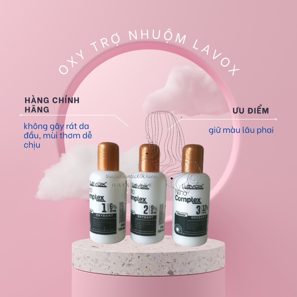 Chai Oxy Trợ Dưỡng Nhuộm Tóc 100Ml