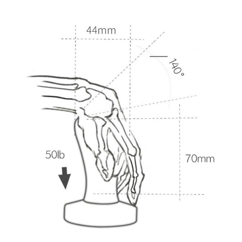 Dụng Cụ Nghiền Cà Phê Bằng Thép Không Gỉ Tay Cầm Bằng Gỗ 53mm