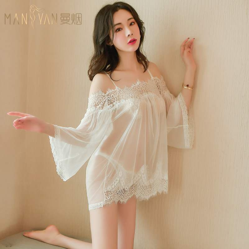 Váy ngủ ren tay vai mềm mịn sexy