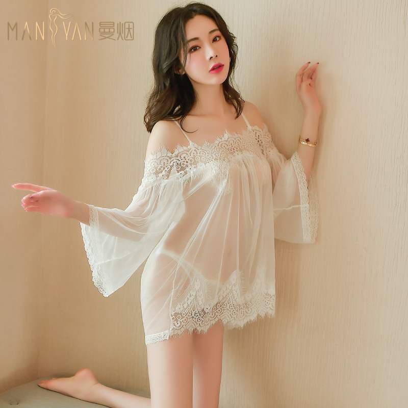 Váy ngủ ren tay vai mềm mịn sexy | BigBuy360 - bigbuy360.vn