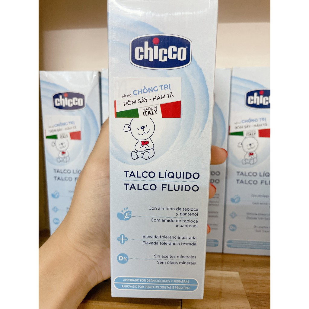 Phấn rôm nước Chicco cho bé từ 0M+ 100ml