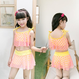 BIKINI TẮM BIỂN CHẤM BI DỄ THƯƠNG (PT135)