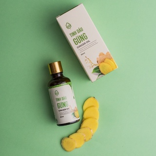 Tinh Dầu Gừng Nguyên Chất Trí Đức – 100% Từ Thiên Nhiên  - Trí Đức Ginger