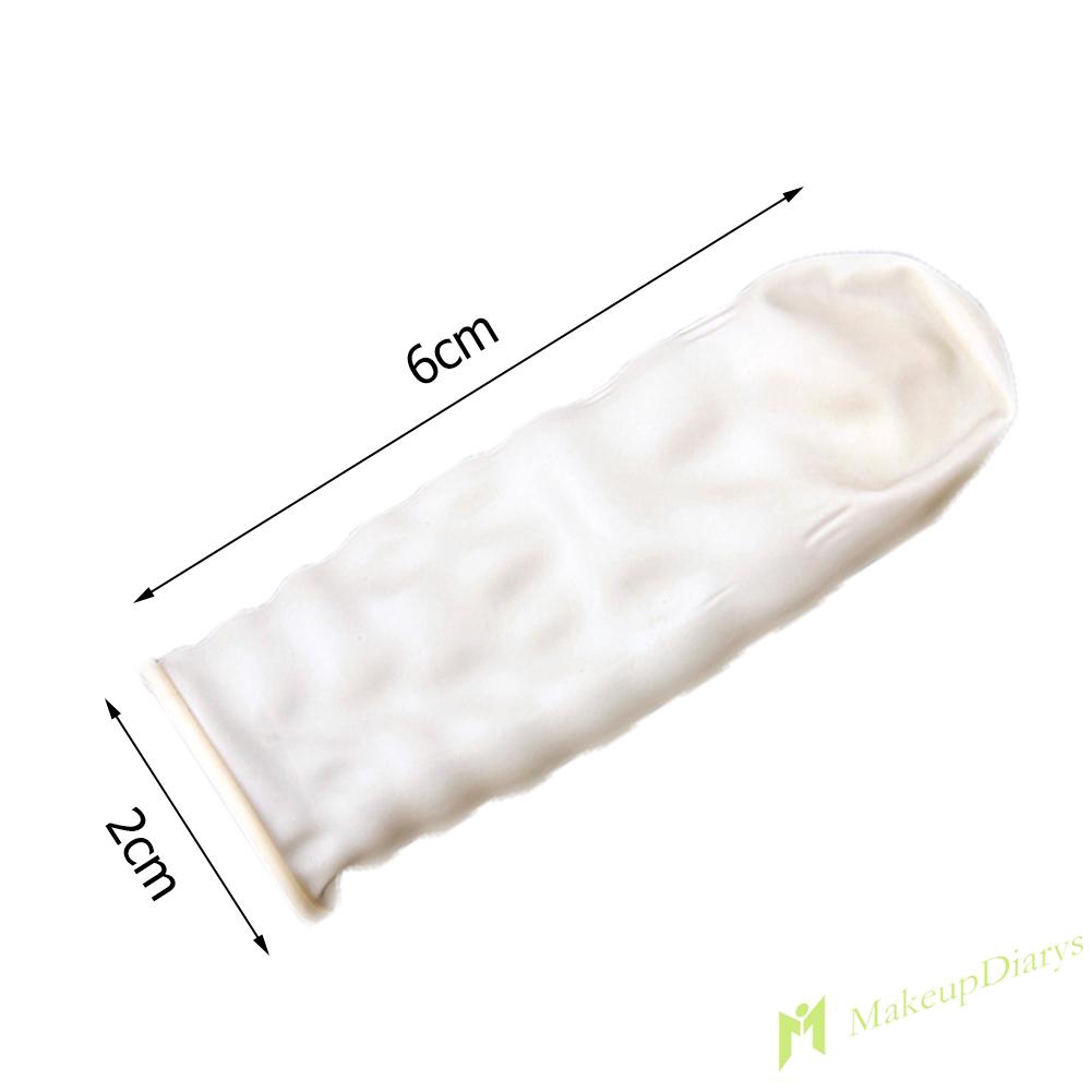 Set 10 Bao Ngón Tay Cao Su Bảo Vệ Khi Sơn Móng Tay
