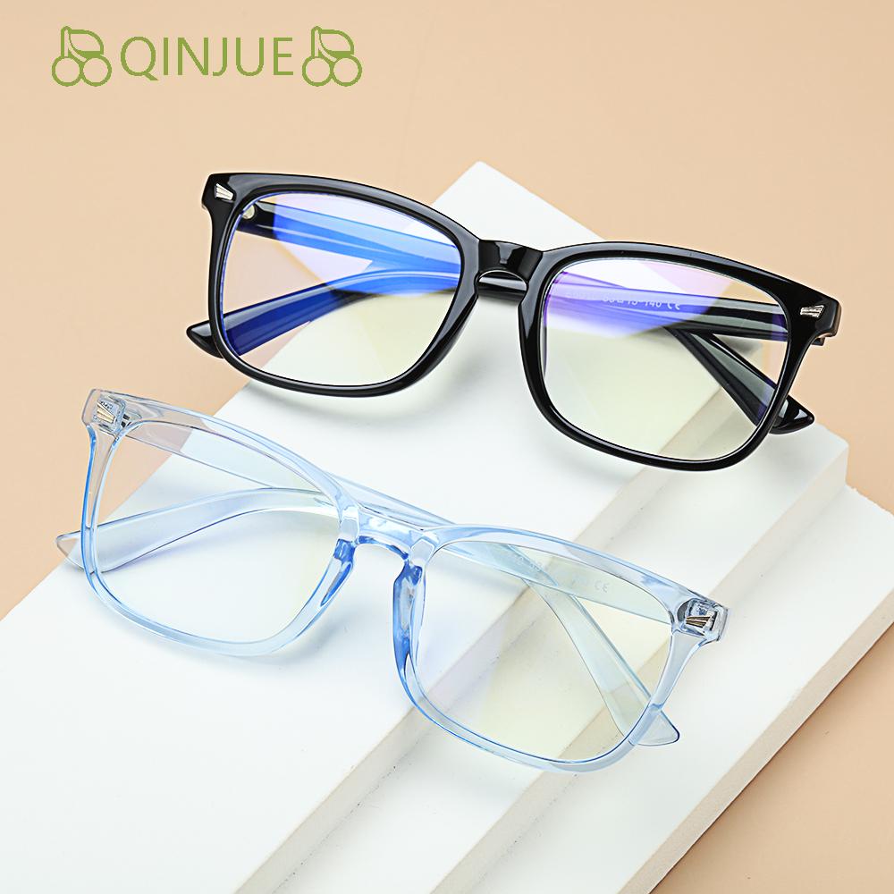 🍒QINJUE🍒 Flexible Office Computer Glasses Anti Radiation Video Gaming Glasses Anti Blue Light Glasses Goggles Blue Light Blocking Anti Glare...
