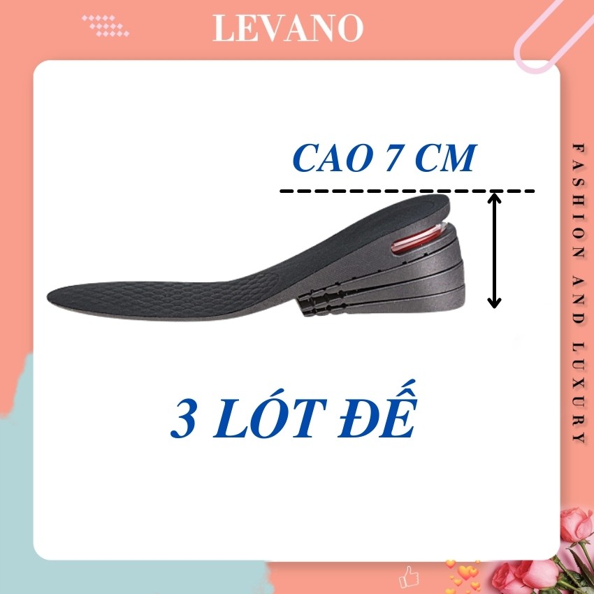 Lót giày nam nữ cao gót siêu nhẹ đàn hồi LEVANO  hút ẩm thoáng khí hạn chế hôi thối chân L004