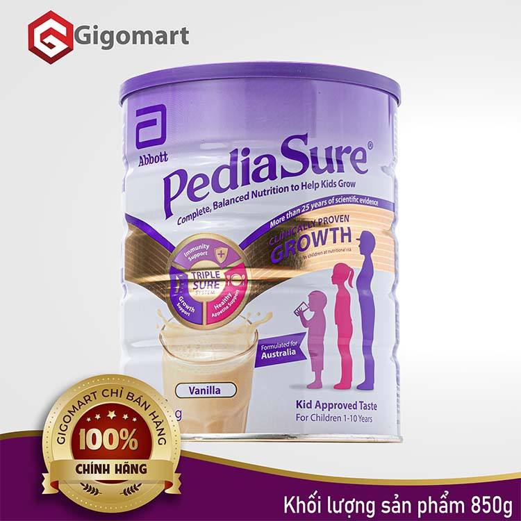 Sữa Pediasure Úc 850 Gram Date