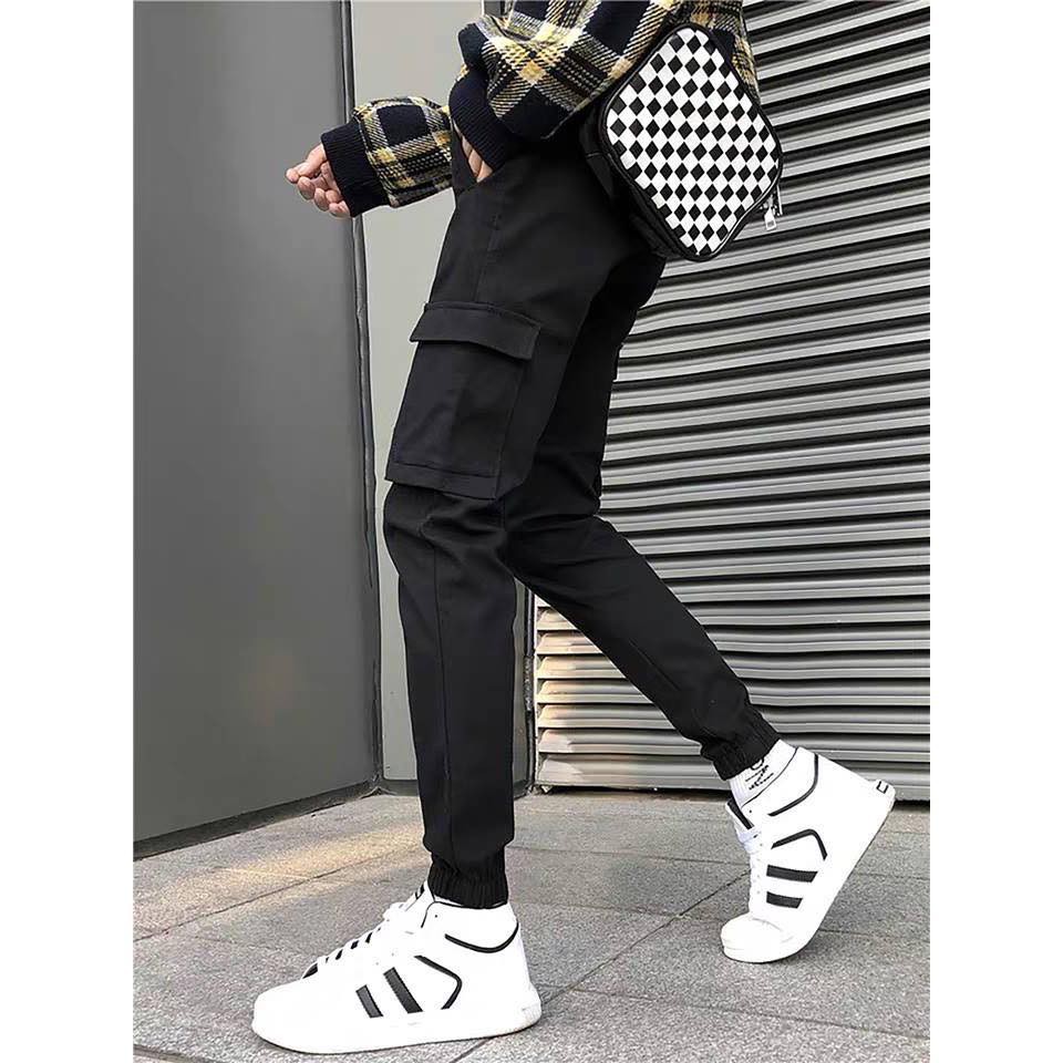 QUẦN JOGGER TÚI HỘP KAKI UNISEX NAM NỮ