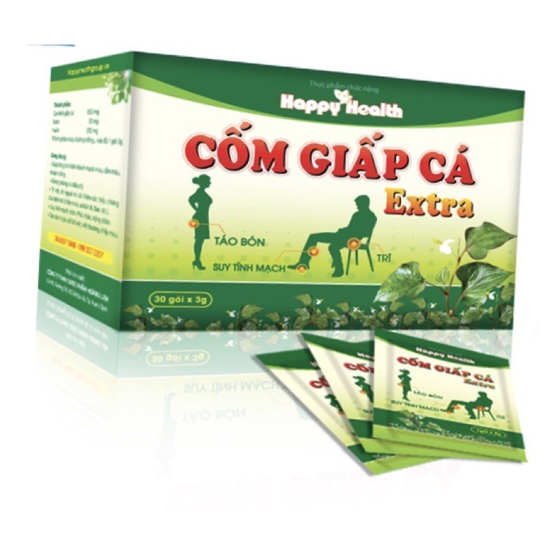 CỐM GIẤP CÁ EXTRA -Hỗ trợ phòng trĩ nội , trĩ ngoại
