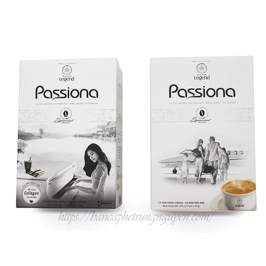 Cà phê G7 Passiona 4in1 hòa tan hộp 14 gói * 16gr