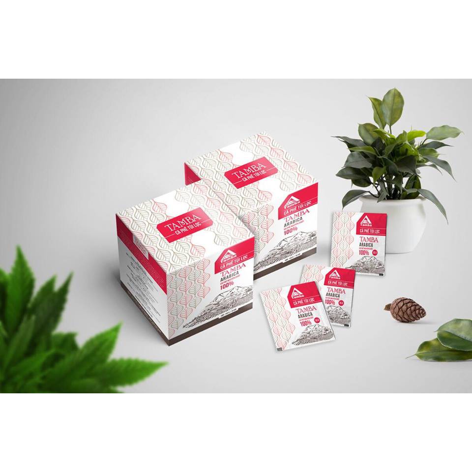 Cà phê túi lọc Arabica nguyên chất 100% - Light Roast - Tamba Coffee