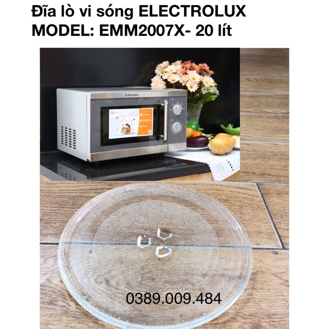 Đĩa lò vi sóng ELECTROLUX EMM2007X 20 lít