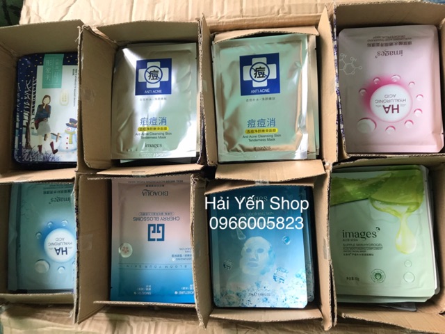 Combo 50 mặt nạ Dưỡng Da Cao Cấp Nội Địa Trung Chính Hãng có sẵn mask