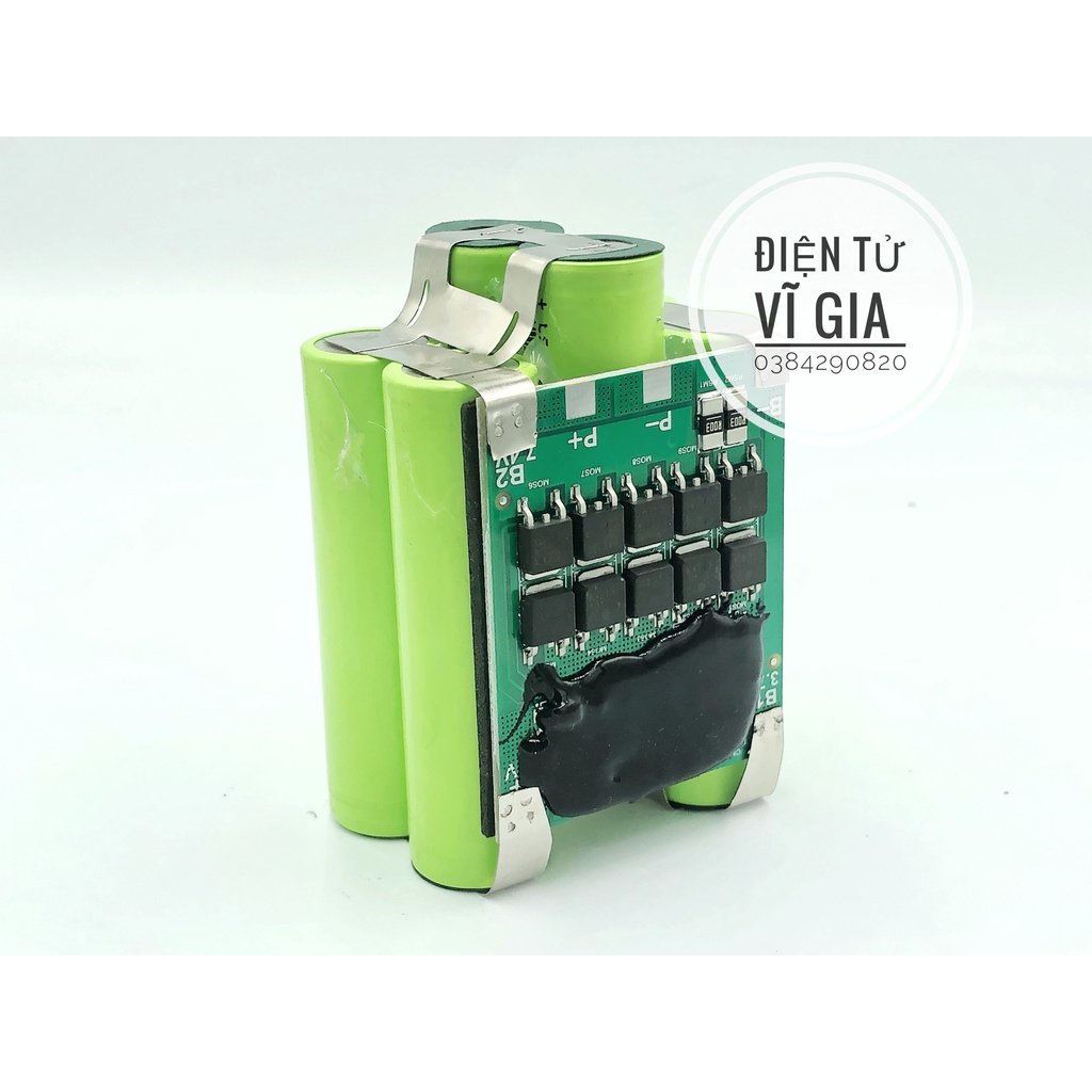 Khối pin Rypbi 12.6V pin Lishen dung lượng 4000mAh xả cao 40A