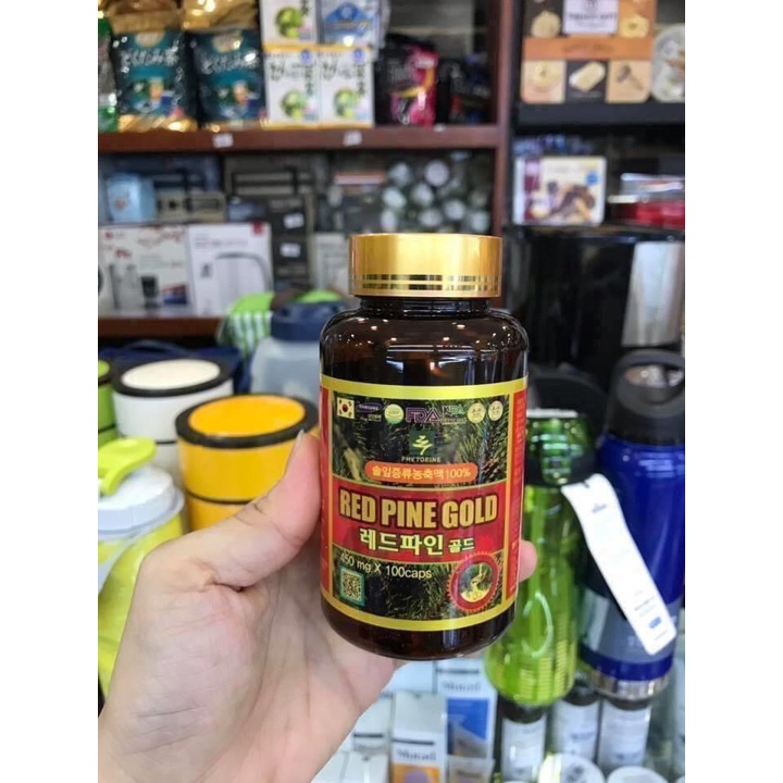 Viên Tinh Dầu Thông Đỏ Red Pine Gold