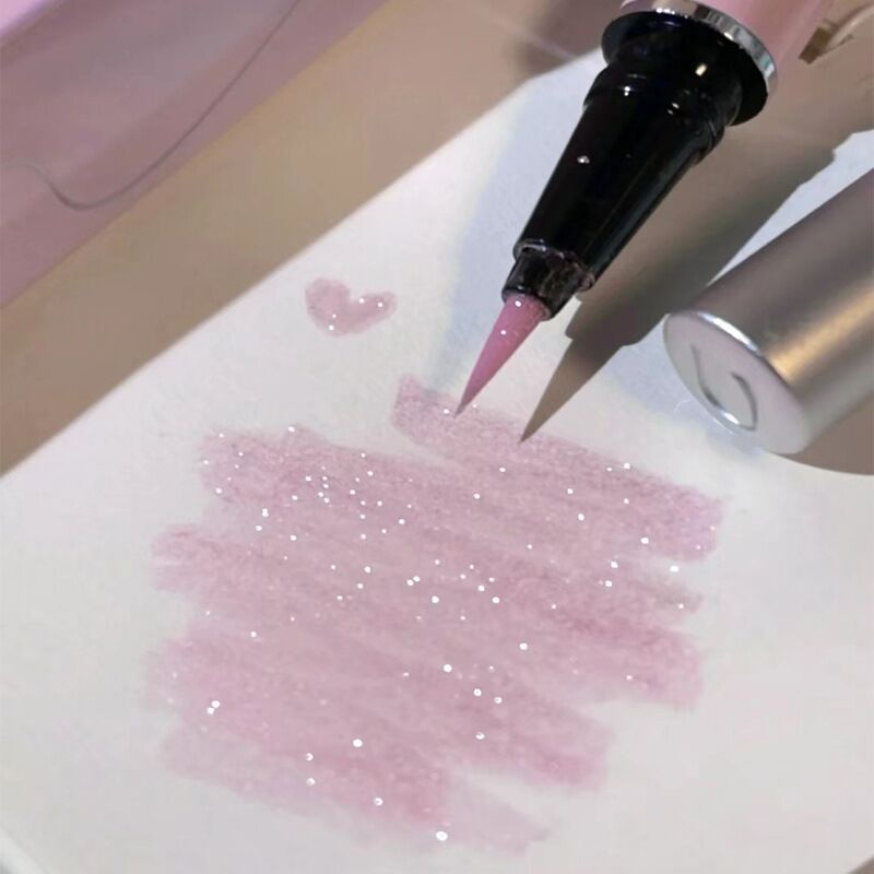 Bút Phấn Mắt Dạng Lỏng Bắt Sáng Lấp Lánh và Màu trắng Chống Thấm Nước Lâu Trôi Cao Cấp