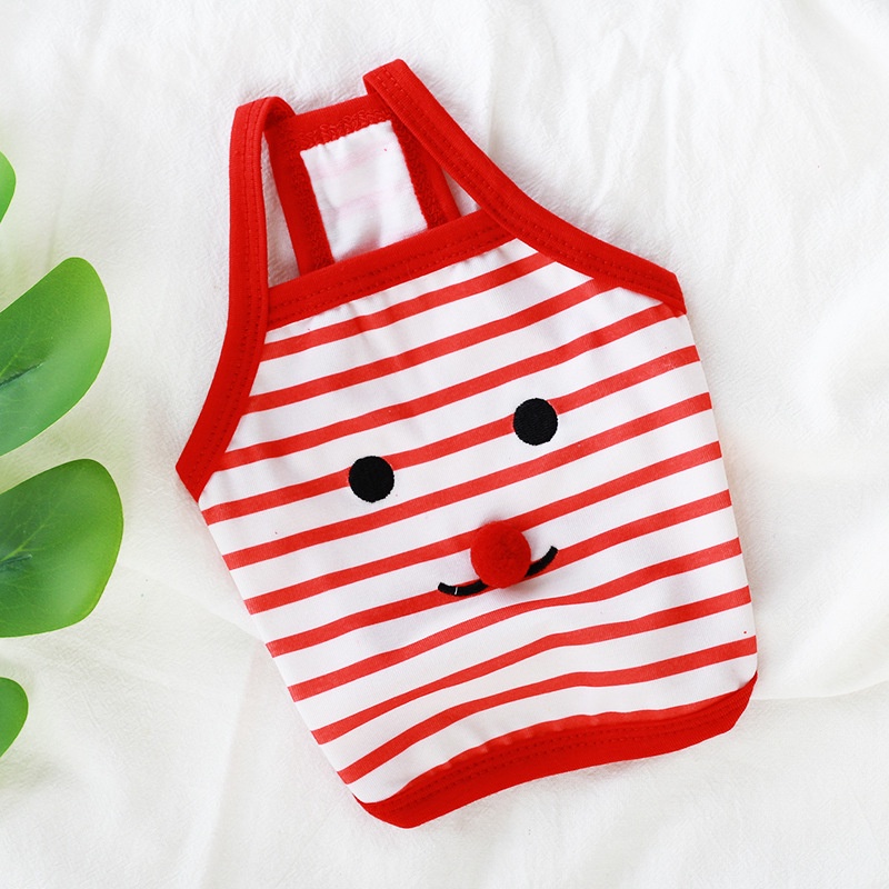 &lt;cutepethome&gt;Áo Hai Dây Mỏng Thời Trang Mùa Hè Cho Thú Cưng