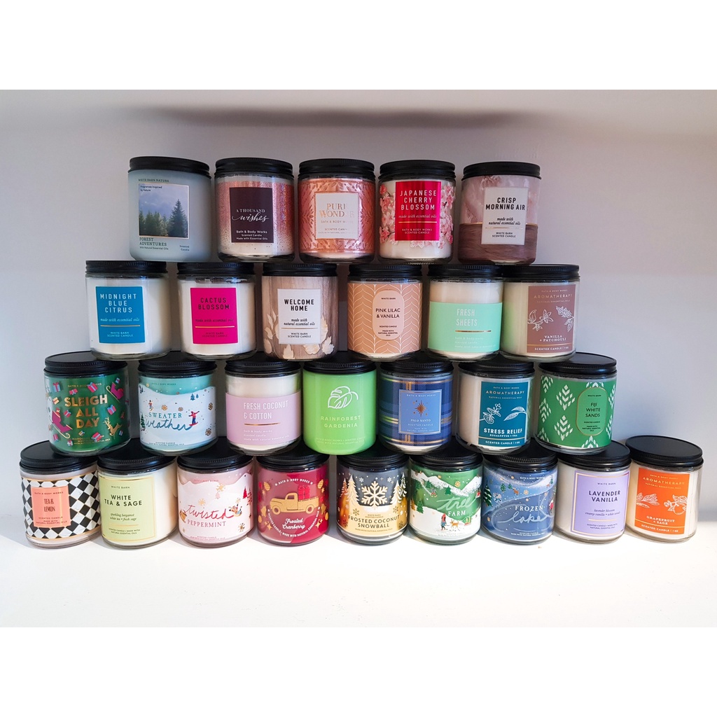 Nến thơm 1 bấc Bath & Body Works