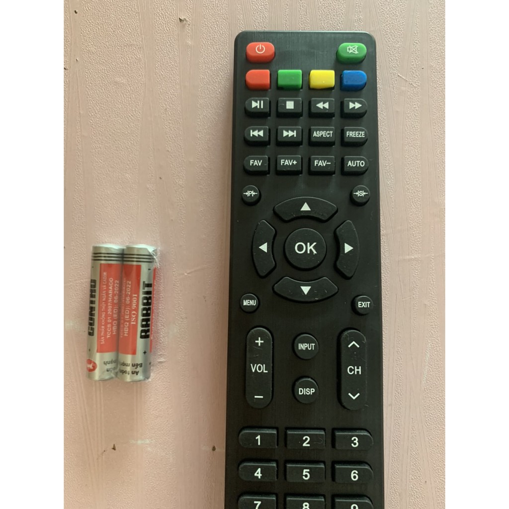 REMOTE ĐIỀU KHIỂN TIVI ASANZO THƯỜNG