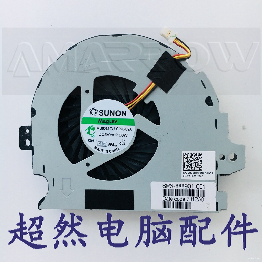 Hp Linh Kiện Điện Tử Envy M6 M6-1000 M6T-1000Radiator 690255-001 686904-001 | BigBuy360 - bigbuy360.vn