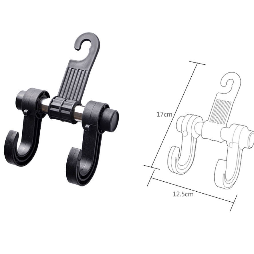 Túi Đựng Đồ Có Móc Treo Lưng Ghế Xe Hơi Tiện Lợi