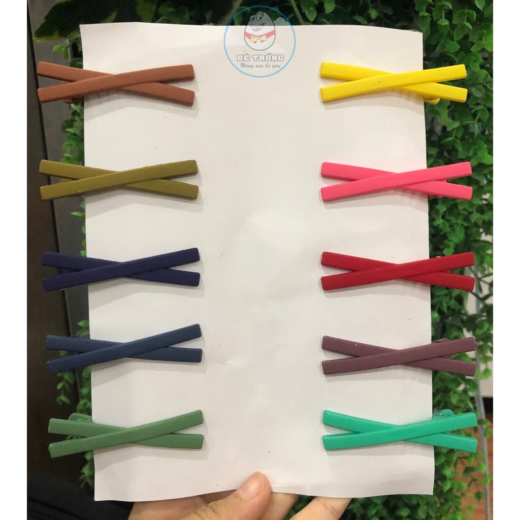 Kẹp tóc chữ X phong cách Hàn Quốc siêu xinh (1 cái)