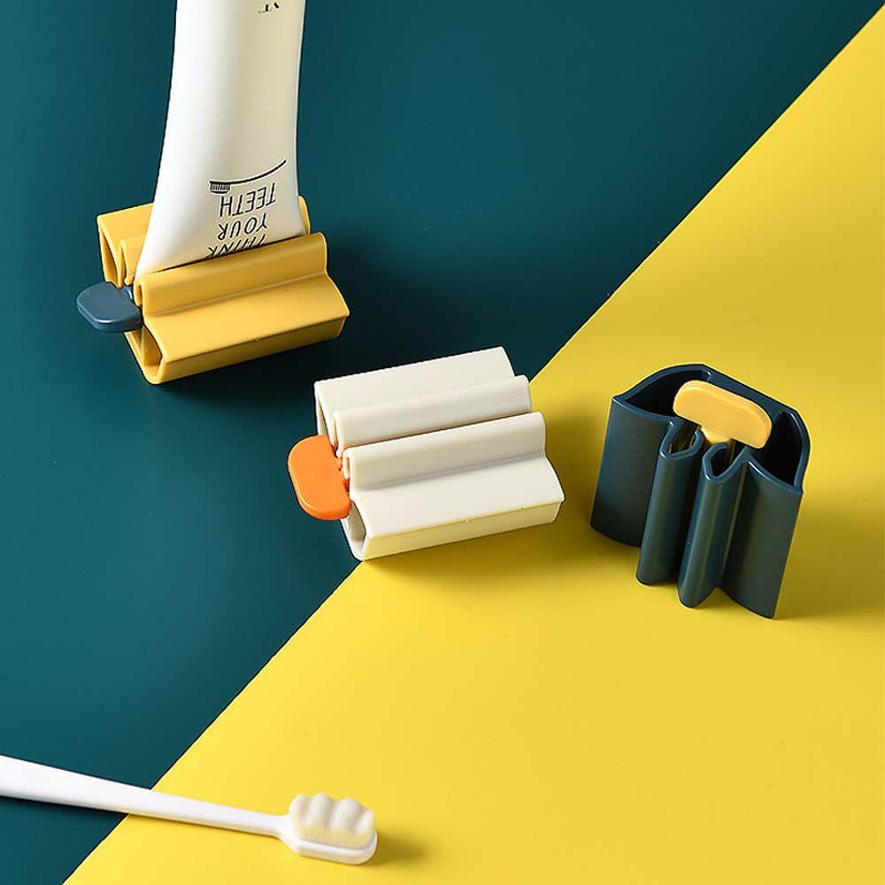 Dụng Cụ Nặn Kem Đánh Răng Bằng Nhựa Dạng Ấn Tiện Dụng