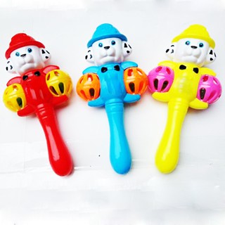 Đồ chơi lục lạc hình chú Tễu, xúc xắc cho bé