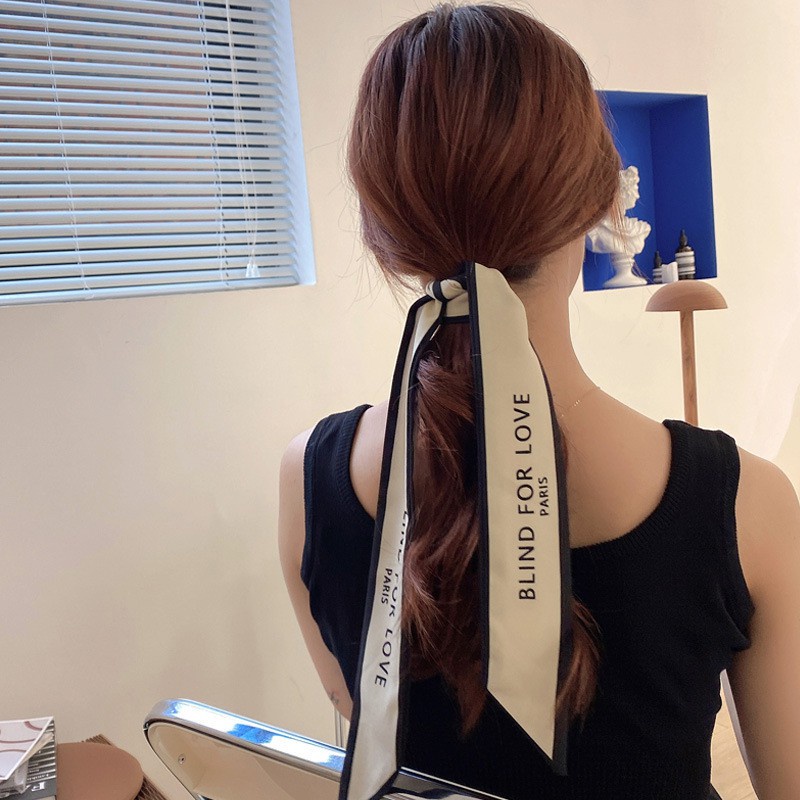 ✨✨Khăn turban  buộc đầu vải lụa satin in họa tiết nhiều kiểu thời trang Hàn Quốc độc đáo đa năng