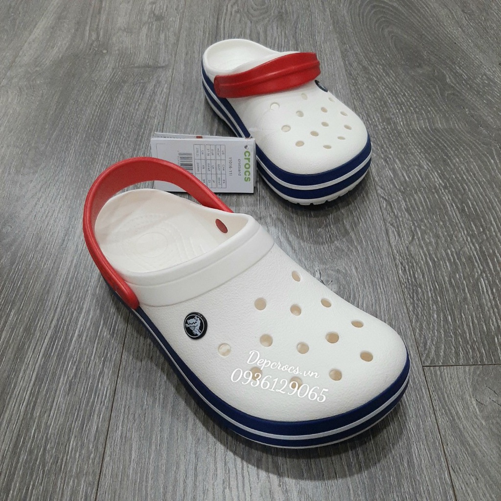 (Chính Hãng) Dép Sục Crocs Band Chính Hãng Tặng Kèm Stickers (bảng màu 2)  - Crocs House