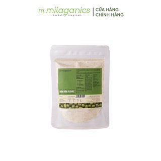 Bột Đậu xanh Giúp Giảm Mụn Dưỡng Da Trắng Sáng MILAGANICS 100g