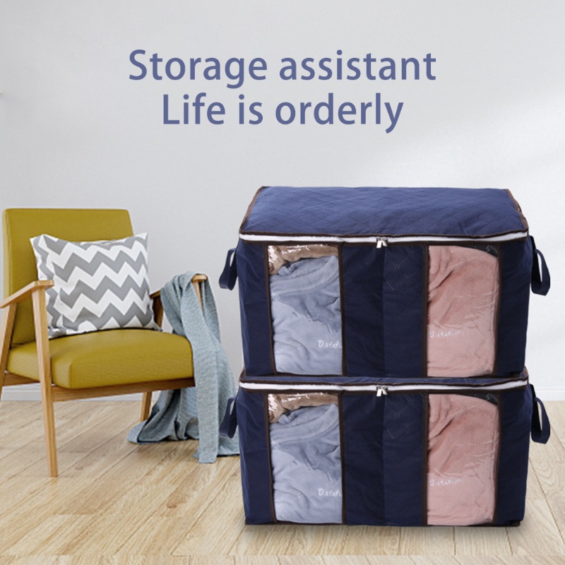 Túi Đựng Chăn Mền Có Tay Cầm Tiện Dụng Cho Gia Đình