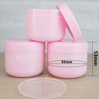 HŨ NHỰA HỒNG XINH 100G CÓ NẮP LÓT