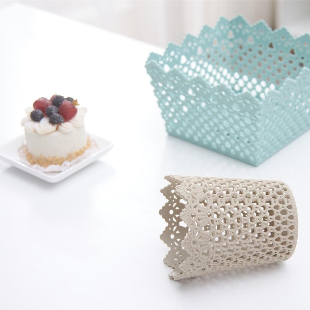 Lọ cắm bút Nhựa Giả mây Pison nhiều màu, khay đựng đồ đa năng cho góc làm việc gọn gàng - 1 cái