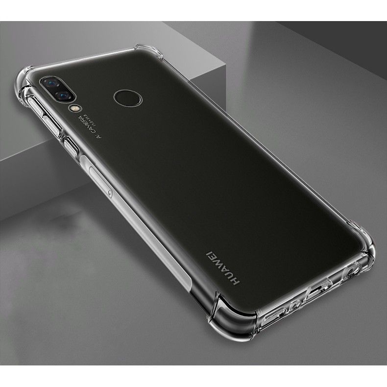 ỐP LƯNG HUAWEI NOVA 3I DẺO TRONG LỒI 4 GÓC HẠN CHẾ Ố VÀNG