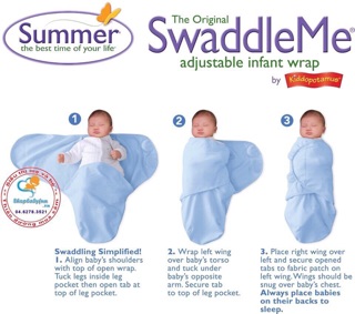 G bb- KHĂN QUẤN Ủ SWADDLEME MỀM MỊN CHO BÉ