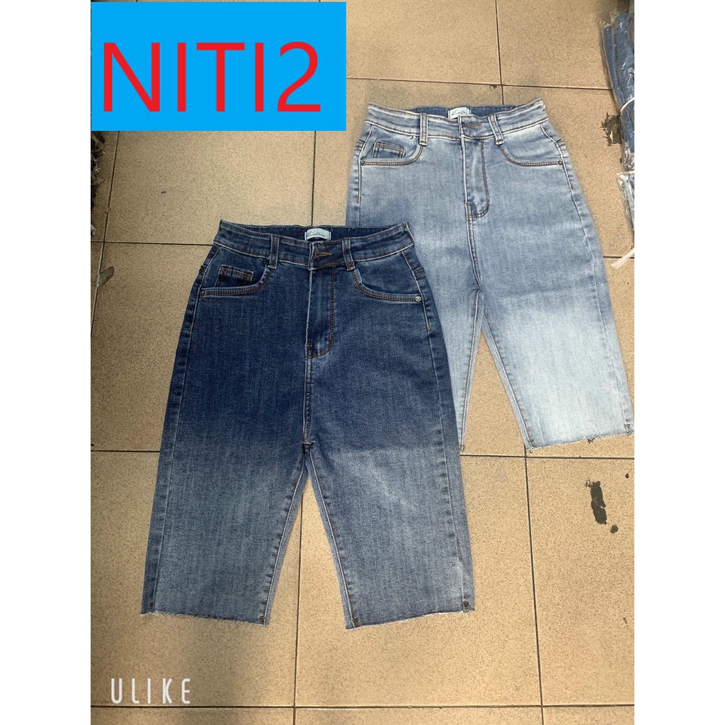 [ BƠ VƠ ] QUẦN JEAN NGỐ SKINNY JEAN GIÃN LỬNG NỮ LOANG MÀU TRƠN LAI TUA CAO CẤP NITI2 ĐỦ SIZE S, M, L CHẤT VẢI GIÃN