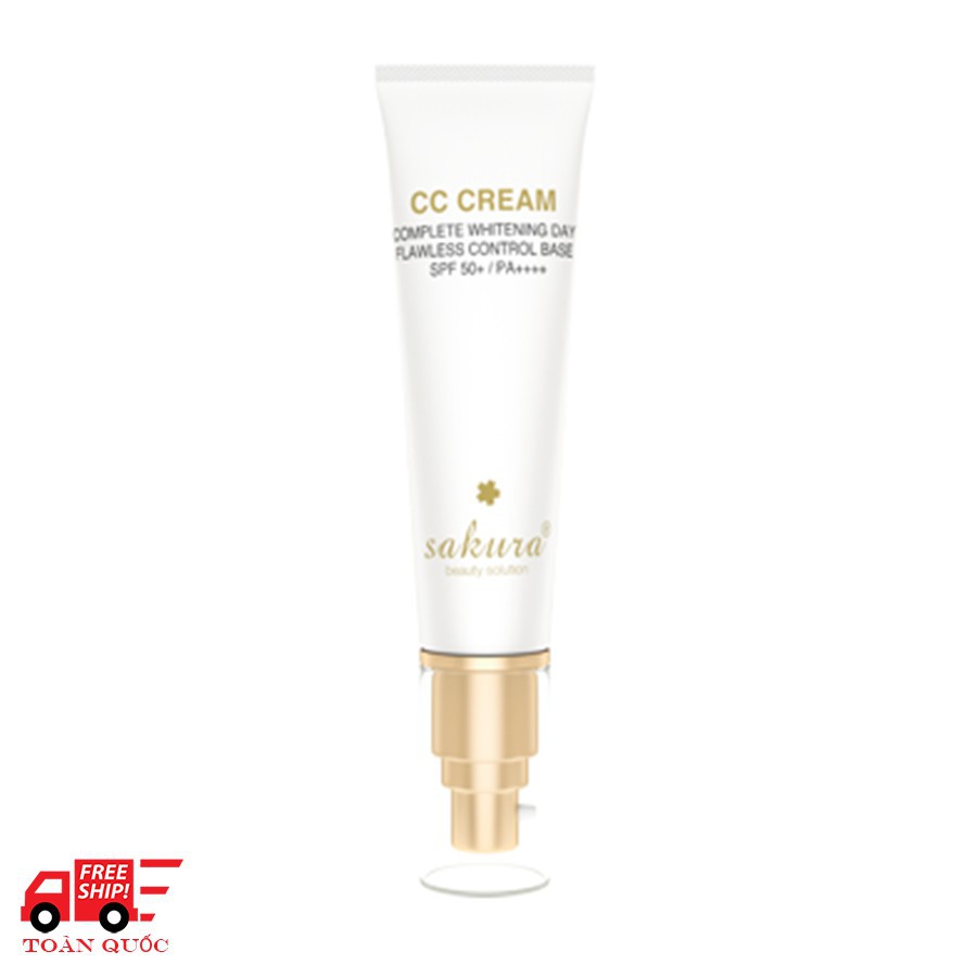 [DEAL SỐ]] Kem trang điểm Sakura CC Cream Flawless Control Base SPF50+ PA++++ 40ml | BigBuy360 - bigbuy360.vn