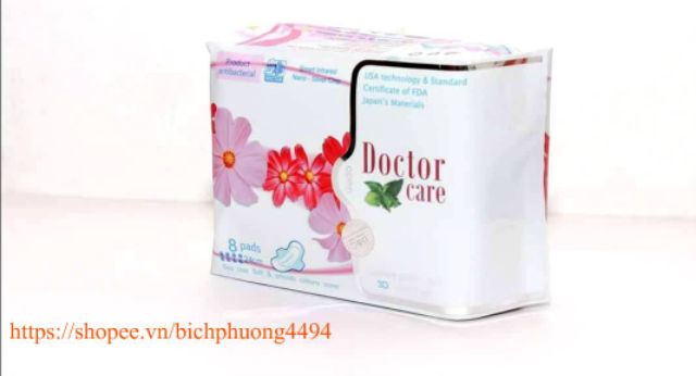 Giá sốc  combo 10 gói băng vệ sinh thảo dược doctor care ban ngày - ảnh sản phẩm 2