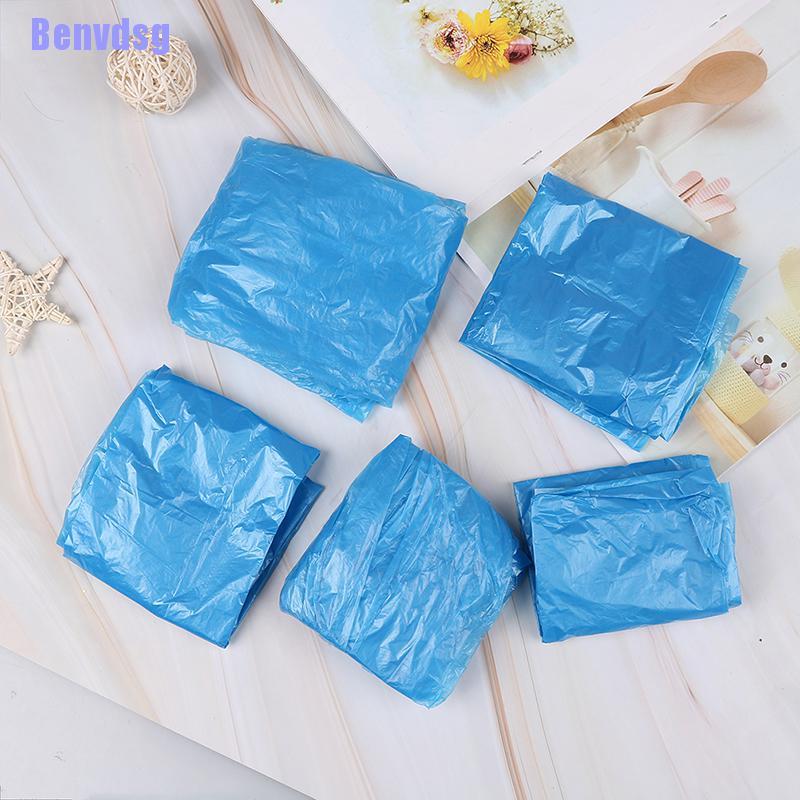 Bộ 5 Đôi Giày Đi Mưa Bằng Nhựa Chống Trượt Tiện Lợi