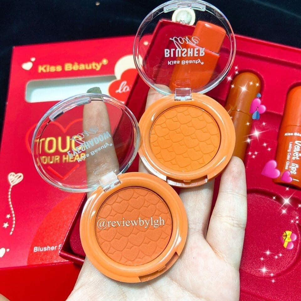 Set Kiss Beauty 5 món Love đỏ | BigBuy360 - bigbuy360.vn